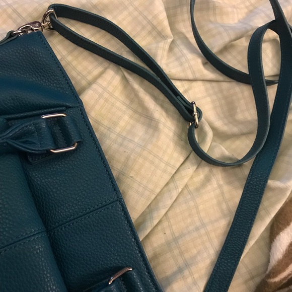 Emerald Green/Blue Crossbody Bag - Jewell - Picture 5 of 5